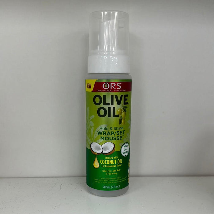 ORS Olive Oil (Hold & Shine) Wrap/Set Mousse - SMK African Store