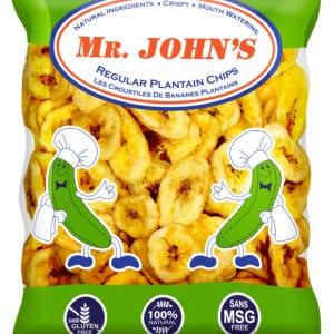Mr. John:Plantain Chips unripe-135 Gr - SMK African Store