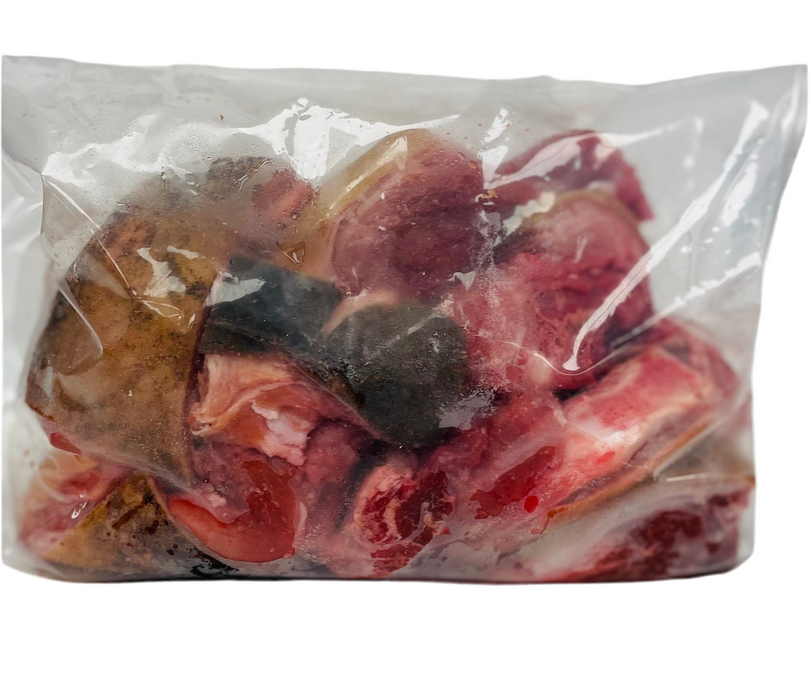 Goat Meat with skin Pack