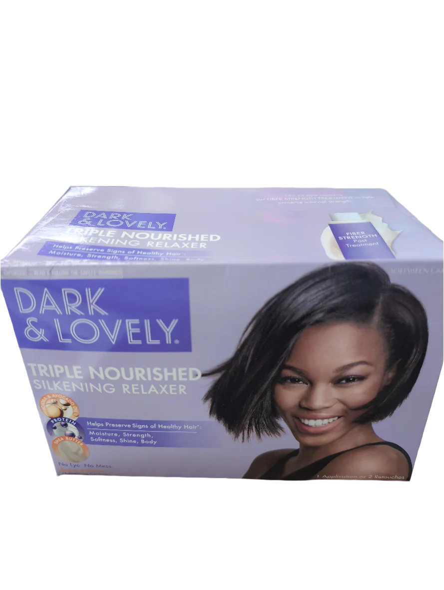 Dark & Lovely Triple Nourished Silkening Relaxer