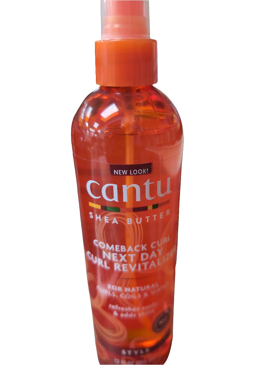 Cantu Shea Butter Comeback Curl Next Day Curl Revitalizer