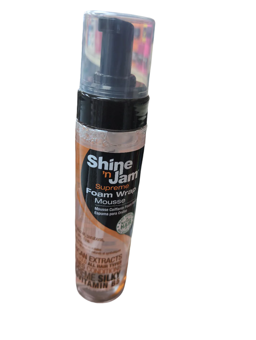 Shine n Jam Supreme Foam Wrap Mousse