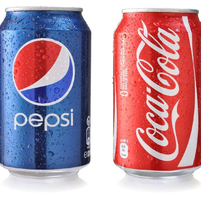 Pepsi Coke Cans