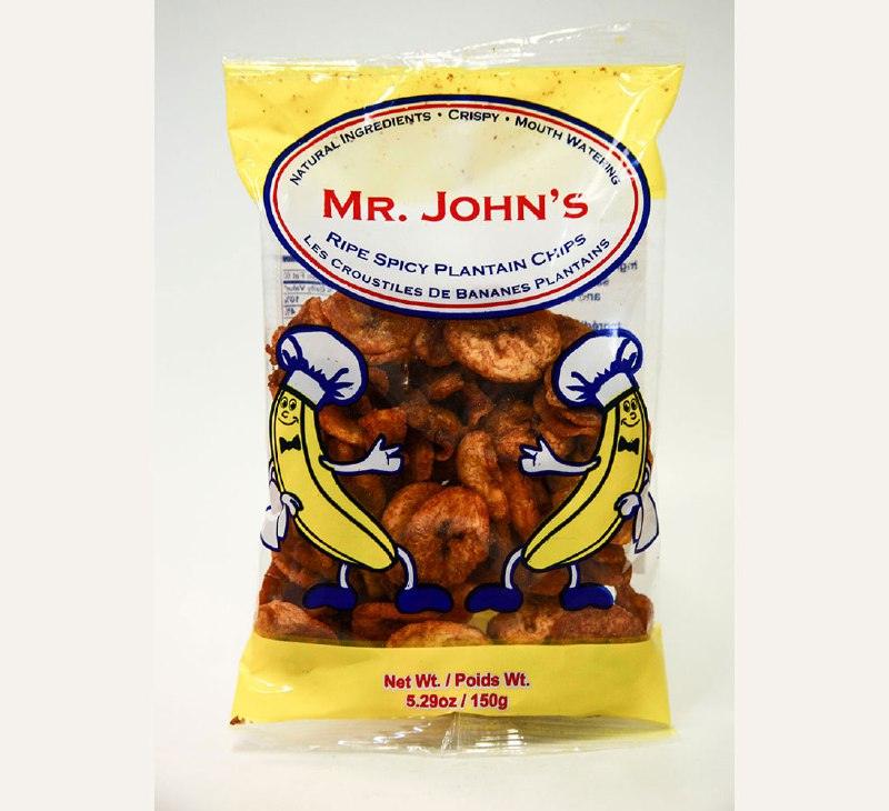 Mr. John:Plantain Chips ripe Spicy-135 Gr - SMK African Store