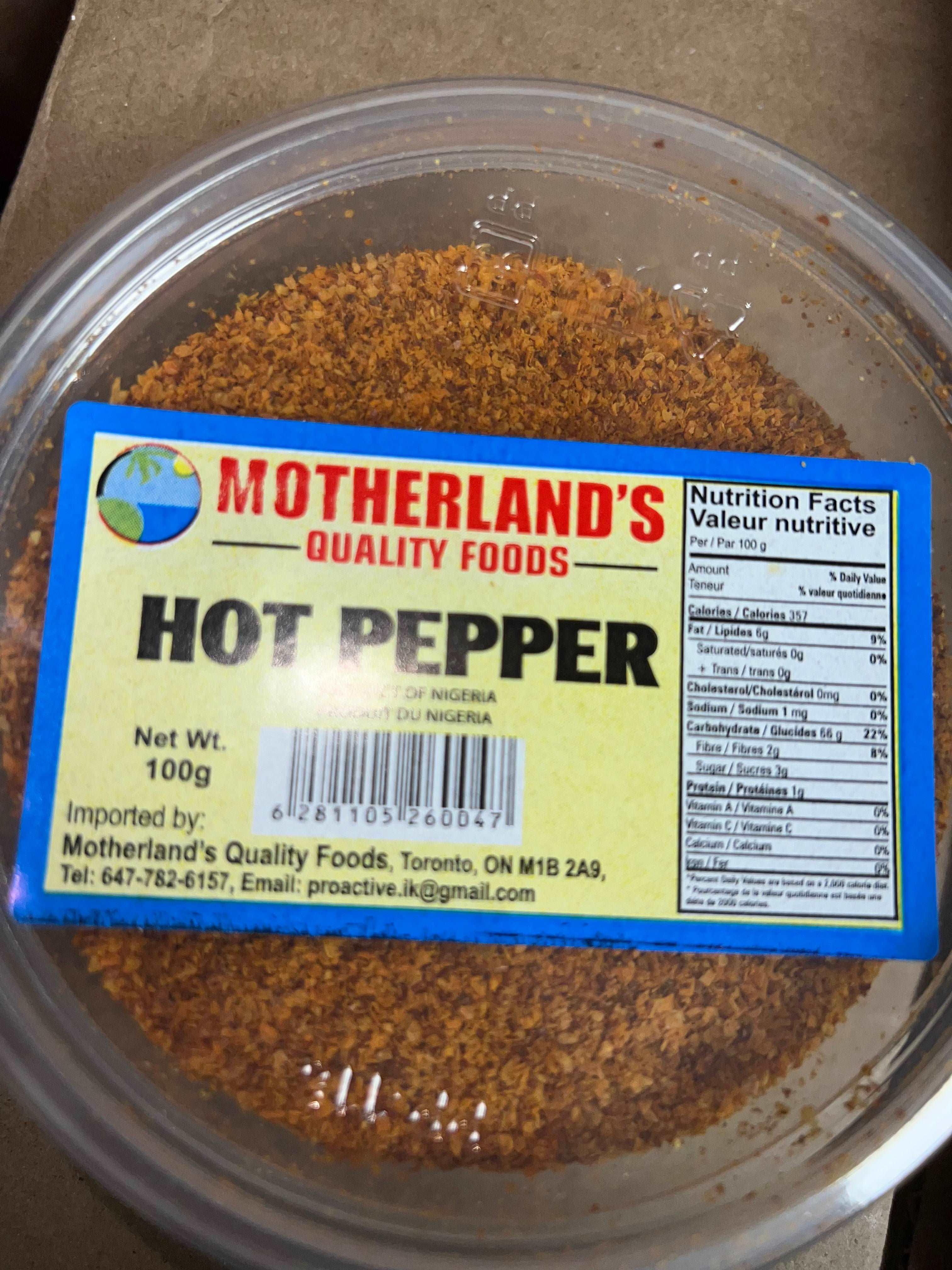 Blended Hot Pepper (Ata Gigun)