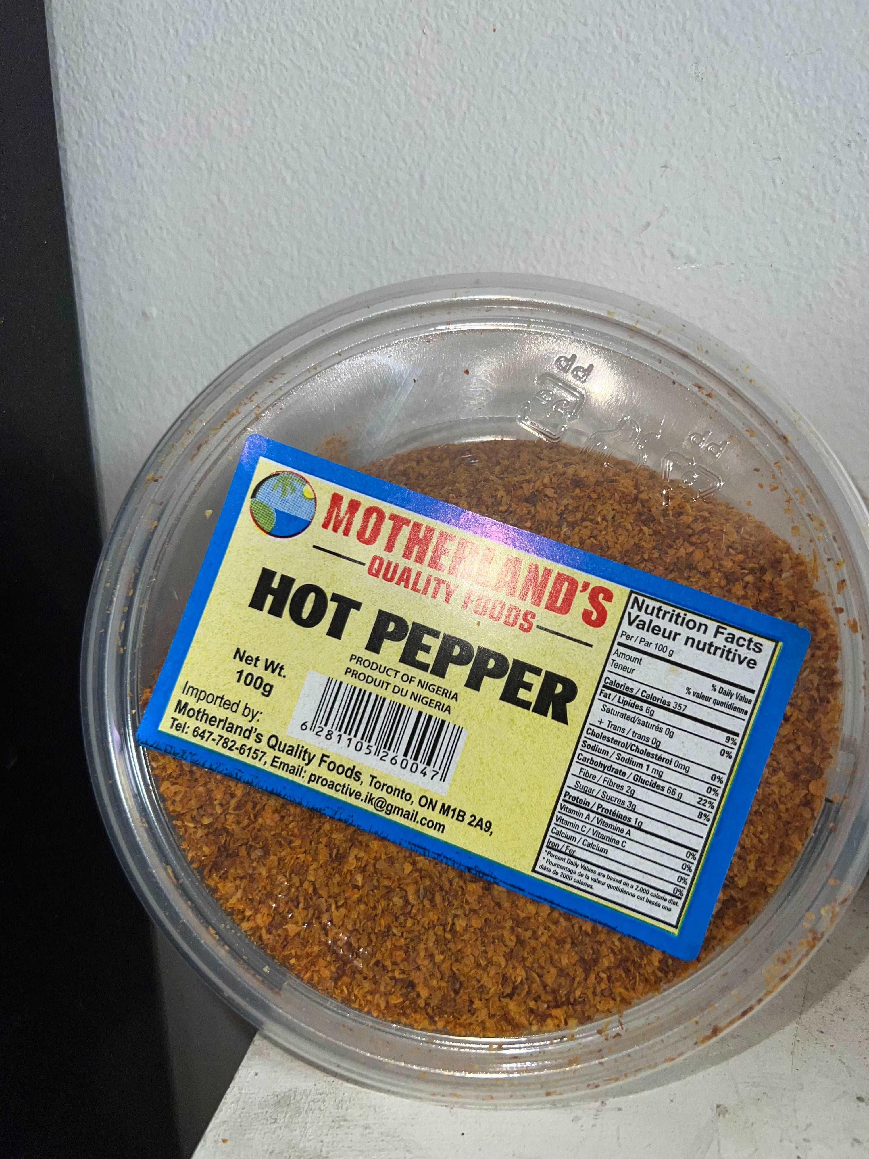 Blended Hot Pepper (Ata Gigun)