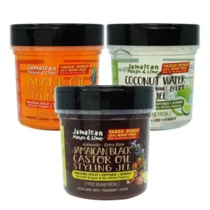 Jamaican mango&lime. Coconut water&lime hydrating& shine styling gel
