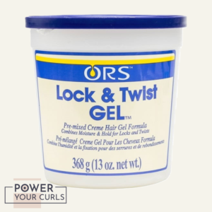 ORS LOCK&TWIST GEL.Pre-mixed creme hair gel formular combines moisture$hold for locks and twist